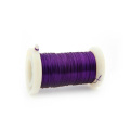 Purple Color 0.3mm Iron Florist Wire From China Factory